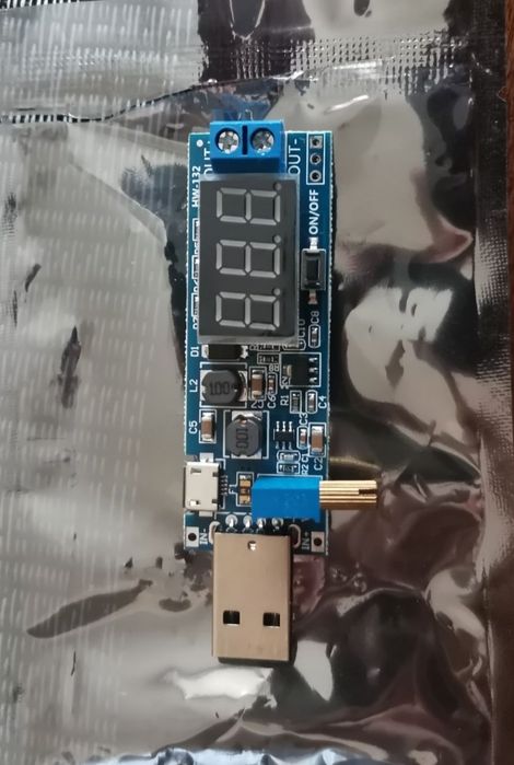 Usb перетворювач 5-9в-12в. Підвищувальний понижуючий перетворювач.
Мод