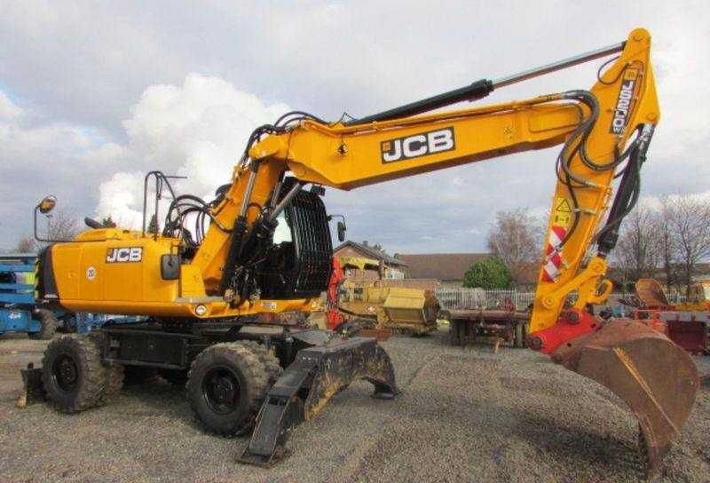 Оренда | послуги екскаватора колісного JCB JS145