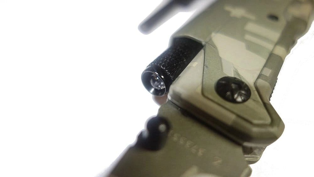 Nóż ratunkowy bezpieczeństwa 6w1 camo/moro Kandar