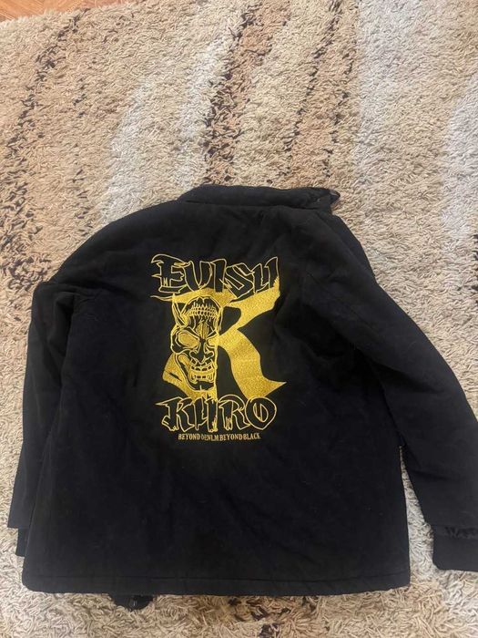 куртки evisu джинсовi