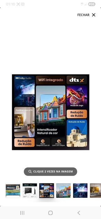 TV Smart HISENSE  40 Polegadas