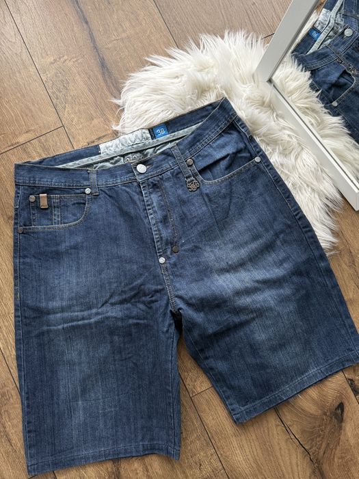 Mass denim 38 XL/ XXL męskie spodenki krótkie szorty baggy jeans