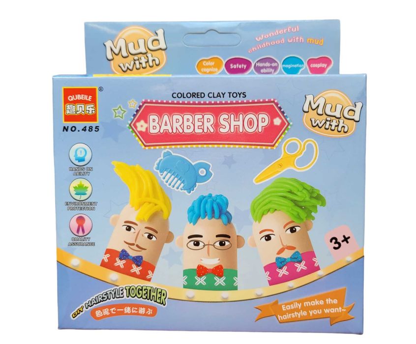 Zestaw fryzjera Barber Shop masa plastyczna ciastolina #345