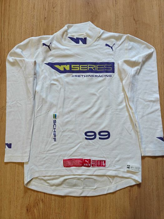 Camisola ignífuga PUMA FIA 8856‑2018 XS/S – W Series #99  Naomi Schiff