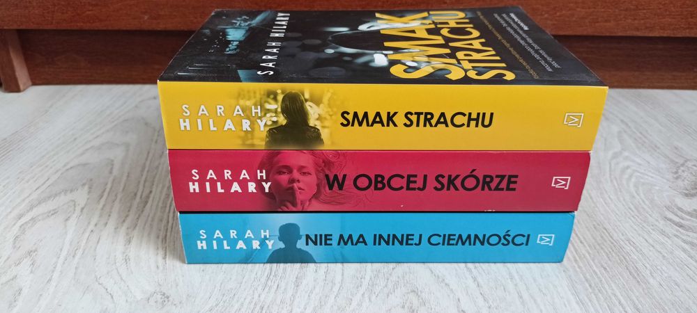 3x Sarah Hilary Nie ma innej ciemności + W obcej skórze + Smak strachu