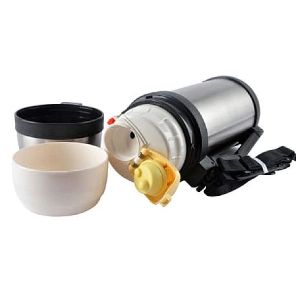 Uniwersalny termos na jedzenie i napoje z dwoma kubkami Thermos 2l