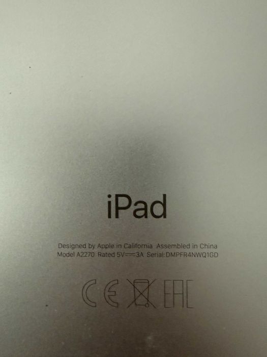 TABLET IPAD A2270, bom estado