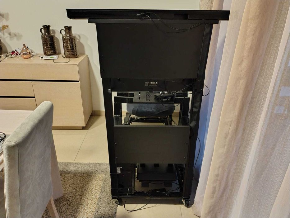 Cokpit + Suporte para Tv + Suporte para Playsation + Suporte Sound Bar64354199616641124