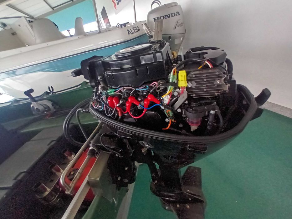 BARCO WHALY 310 Com o motor MERCURY 15HP 4T. EFI ELPT