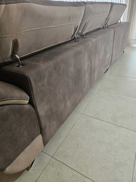Sofá com chaise longue - Baixa de preço!