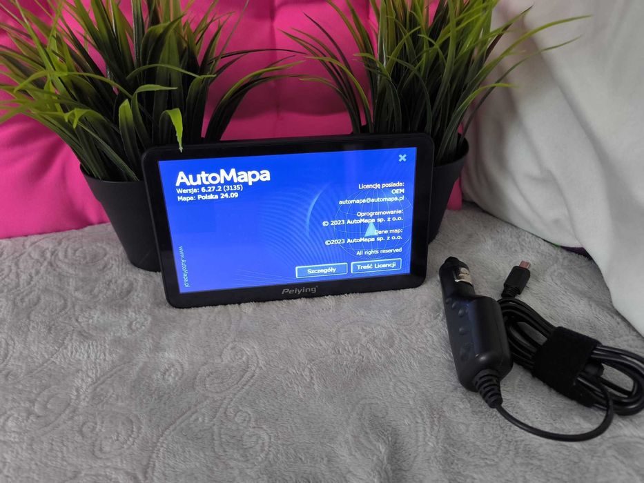 Nawigacja GPS Peiying ALIEN 7" + Bluetooth, FM Transmitter AutoMapa PL