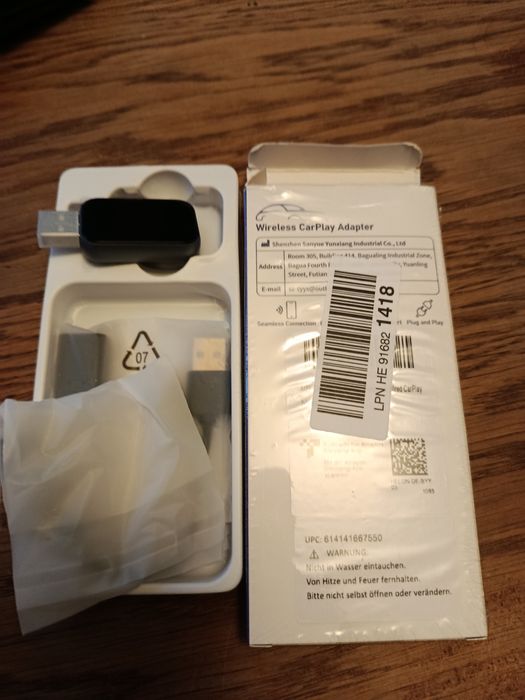 Bezprzewodowy Adapter CarPlay Box 5.0