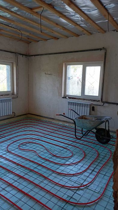 Монтаж-Котли-Димарі-Опалення-Водопосточання
