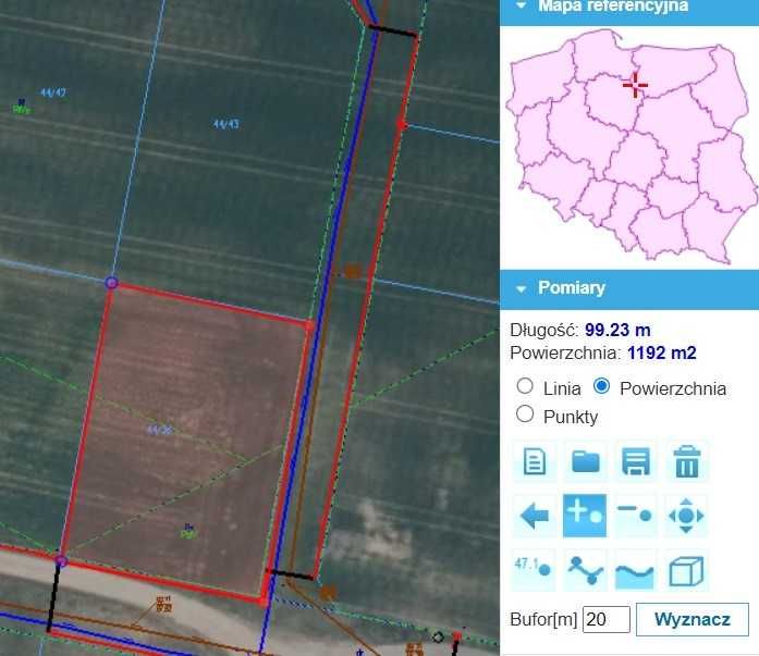 Sprzedam działki budowlane w pełni uzbrojone woda, prąd, kanalizacja.