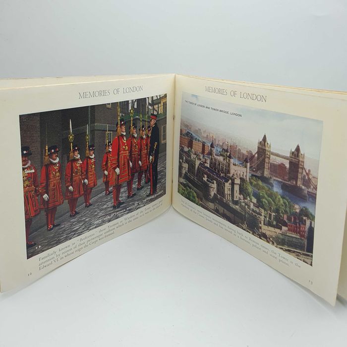 Livro - Memories Of London, Picture Souvenir - Ref.Esc