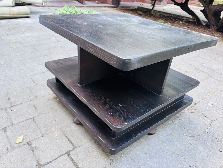 Stolik pod TV, czarny