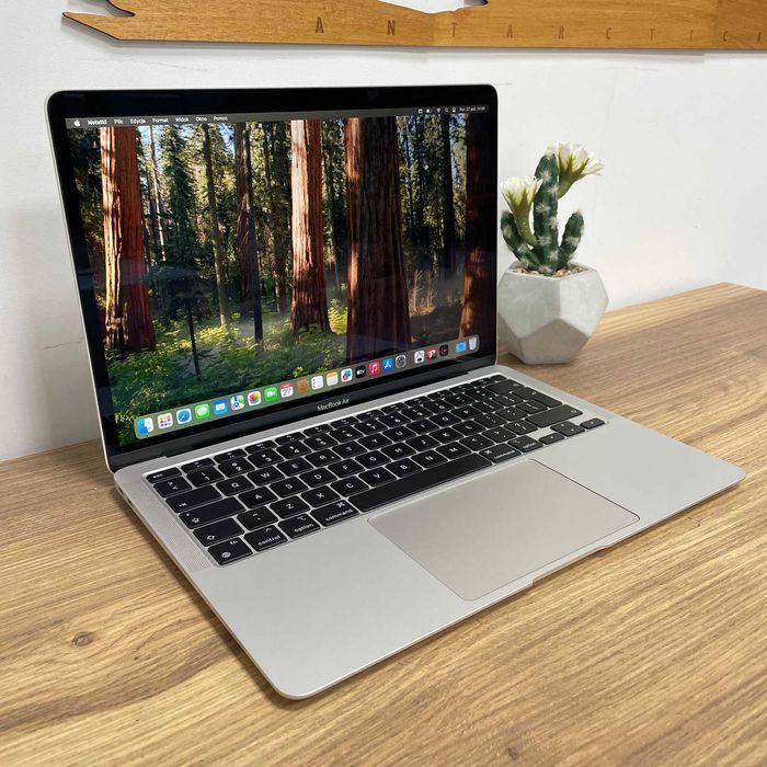 Apple MacBook Air 13 A2337 M1 8GB 256GB SSD Klasa A- Silver Gwarancja