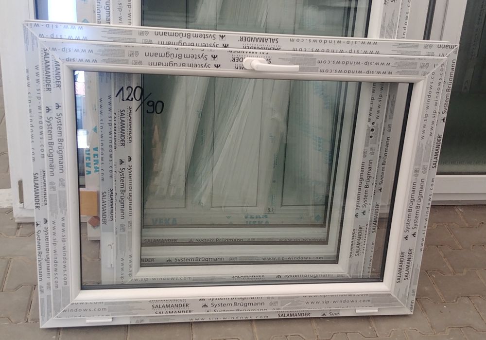 Okna PCV nowe 120 x 90, 117 x 86, 100 x 100 i inne! Piątek, Łódź