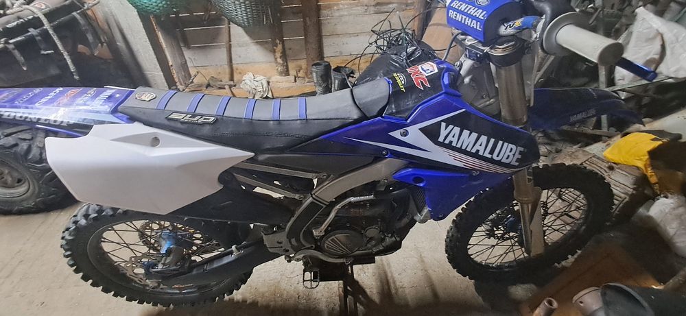 Yamaha yzf250 2016 wtrysk