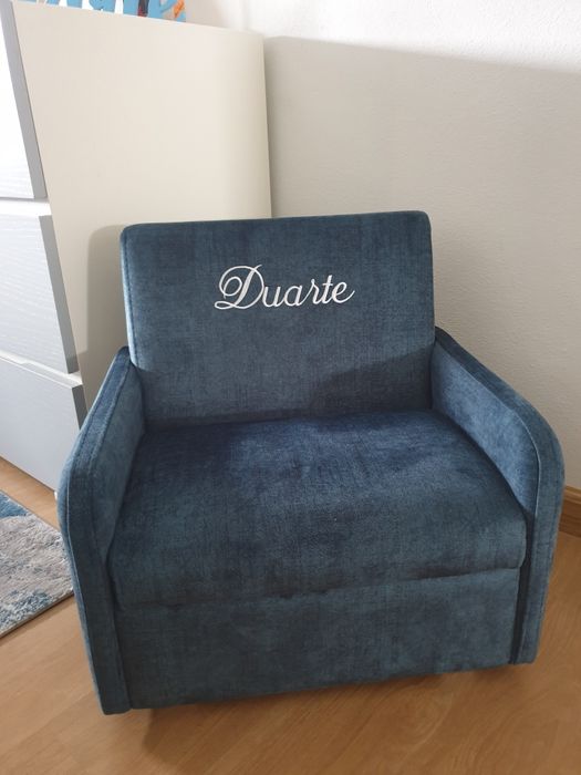 Mini cadeirão para criança personalizável