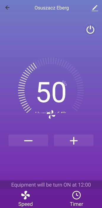 Osuszacz powietrza EBERG AQUMI 50 z modułem WiFi Tuya Smart okazja!