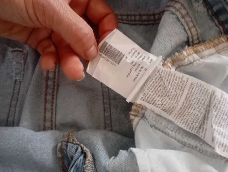 Spodenki damskie jeansowe rozmiar s/m