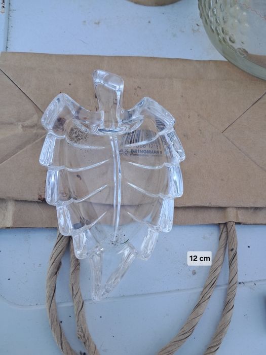 Cinzeiro em firna de parra em vidro