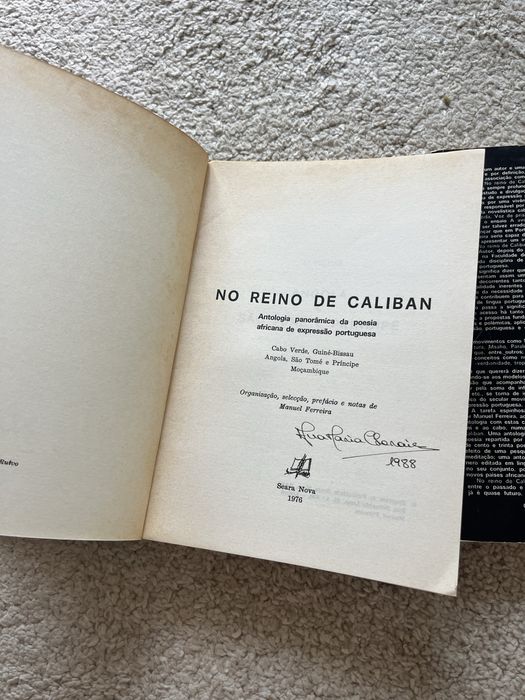 Livro no Reino de Caliban I e II
