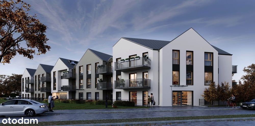 3-pokojowe mieszkanie 50m2 + balkon