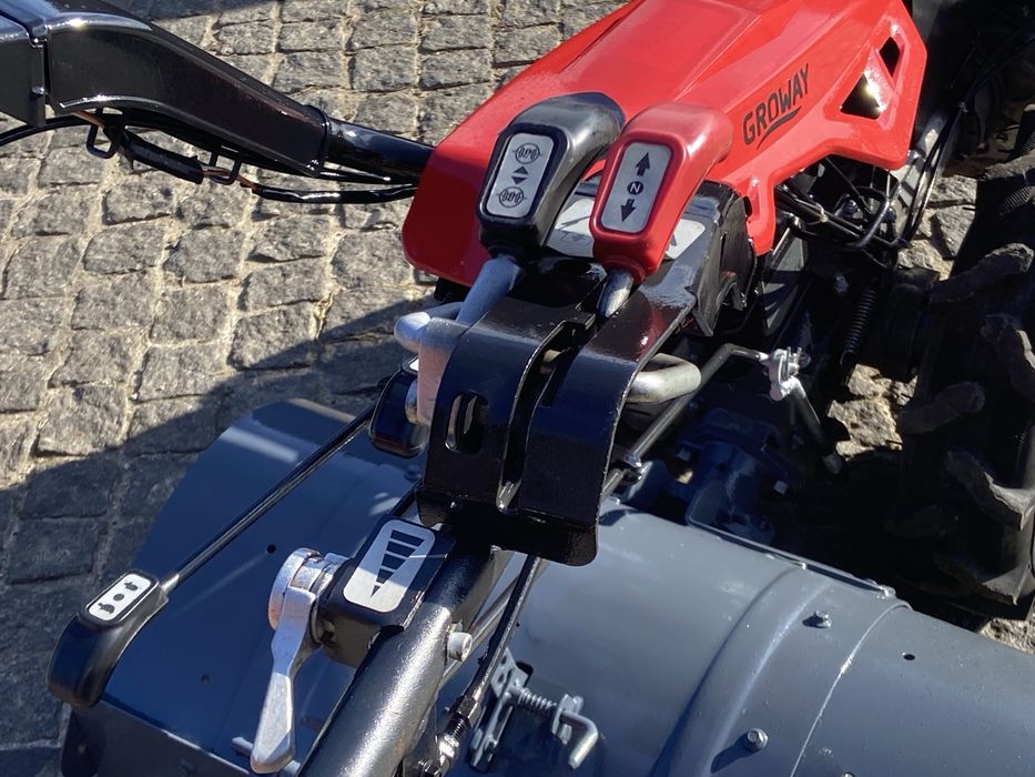 Motocultivador gasoleo 10 cvs arranque eletrico com fresa