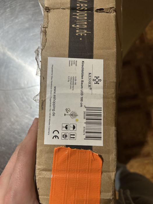 Drzewko LED kwiaty wisni Kesser 180 cm pilot nowe