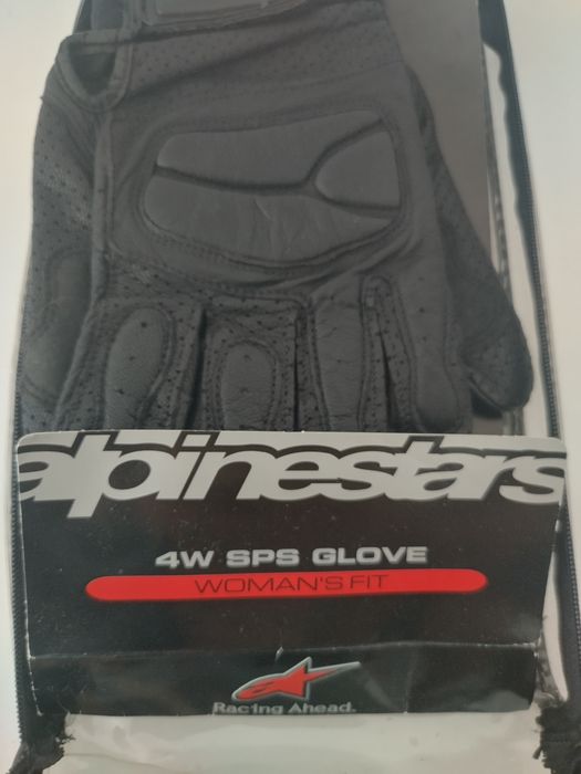 Luva Alpinestar Feminina em pele tamanho L (nova)