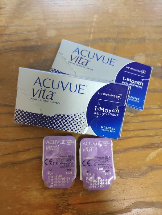 2 Caixas Lentes ACUVUE Vita