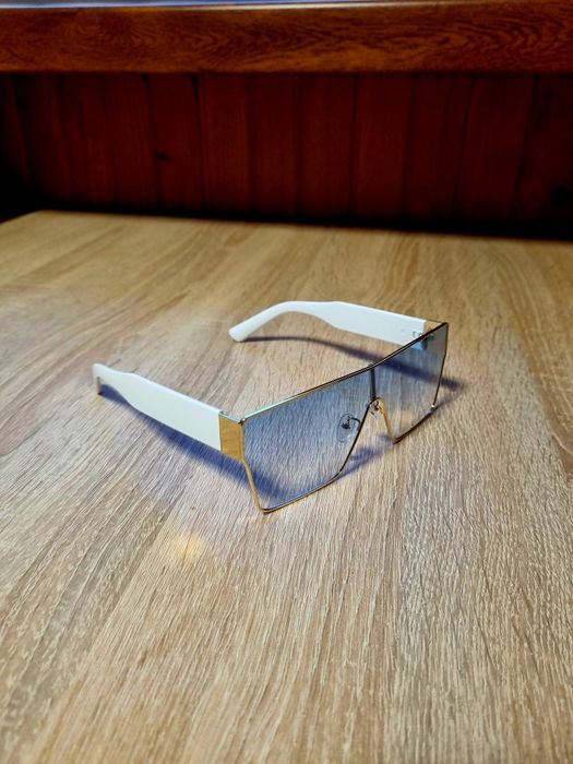 Piękne męskie okulary lub unisex nowość 2026 kwadratowe luksusowe Glam