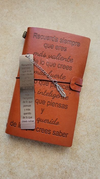 Блокнот в шкіряній обкладинці,шкіряний блокнот