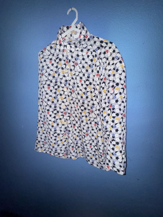 Camisa as flores para  mulher