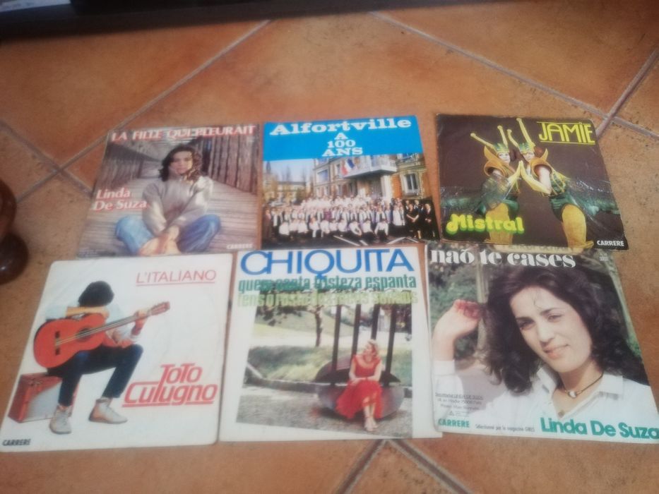 Discos vinil. 36 singles diversos