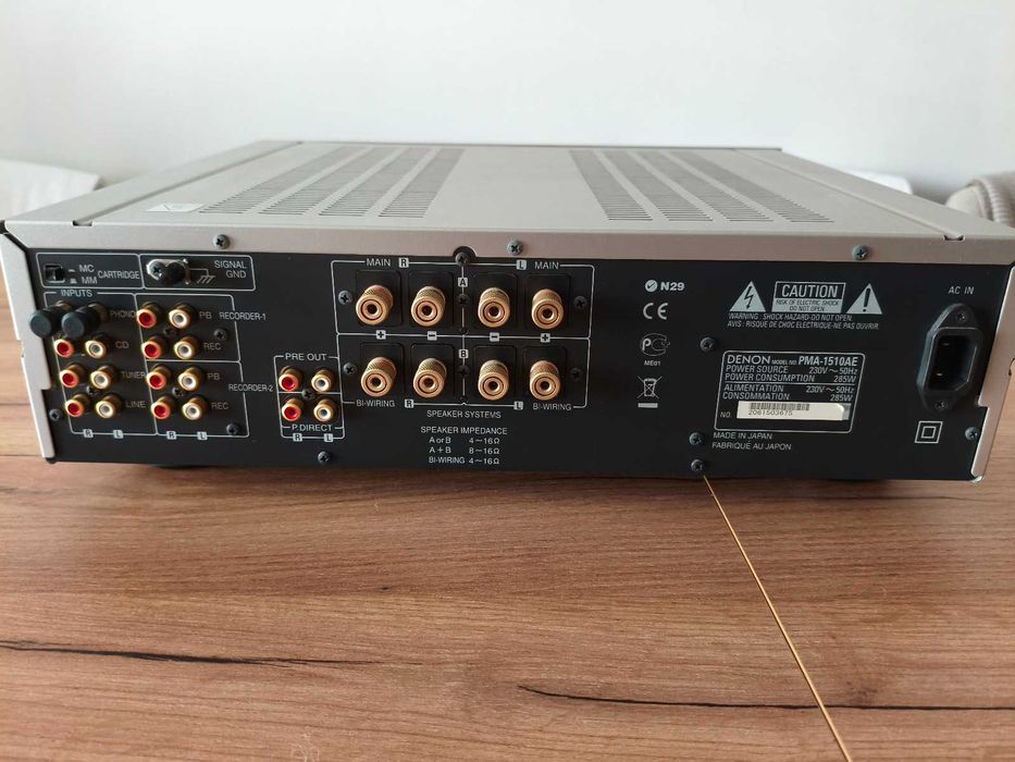 zestaw DENON seria 1510 AE silver - stan idealny pma1510 dcd1510  tu1510 6499 zł