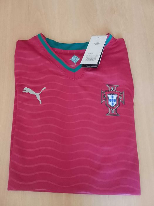 Camisola futebol seleção Portugal Mundial