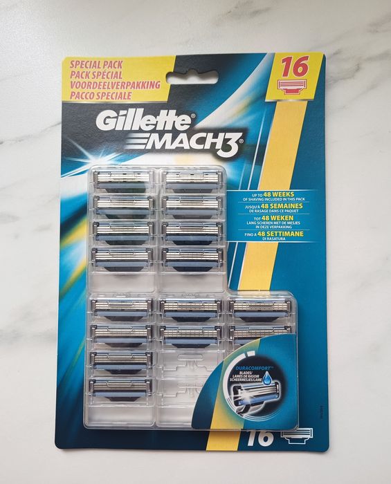 Gillette mach3 wkłady 16 szt