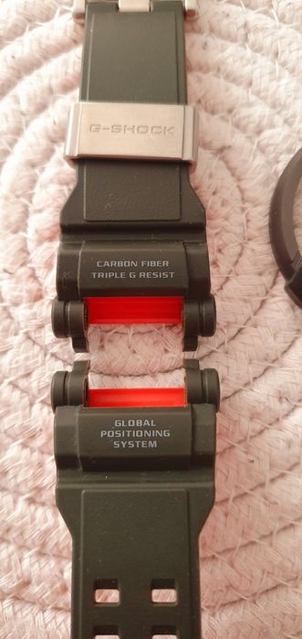 Casio G-Shock GPW-2000 Gravity Master oryginalny pasek Carbon + bezel