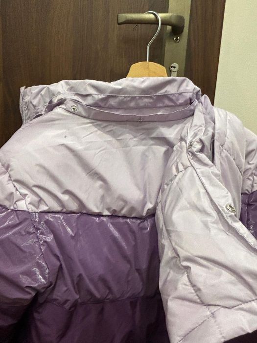 zimowe spodnie, ocieplacz dziewczęce z kurtka komplet