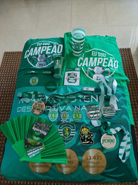 Varios Itens do Sporting