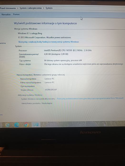 Laptop Lenovo G50