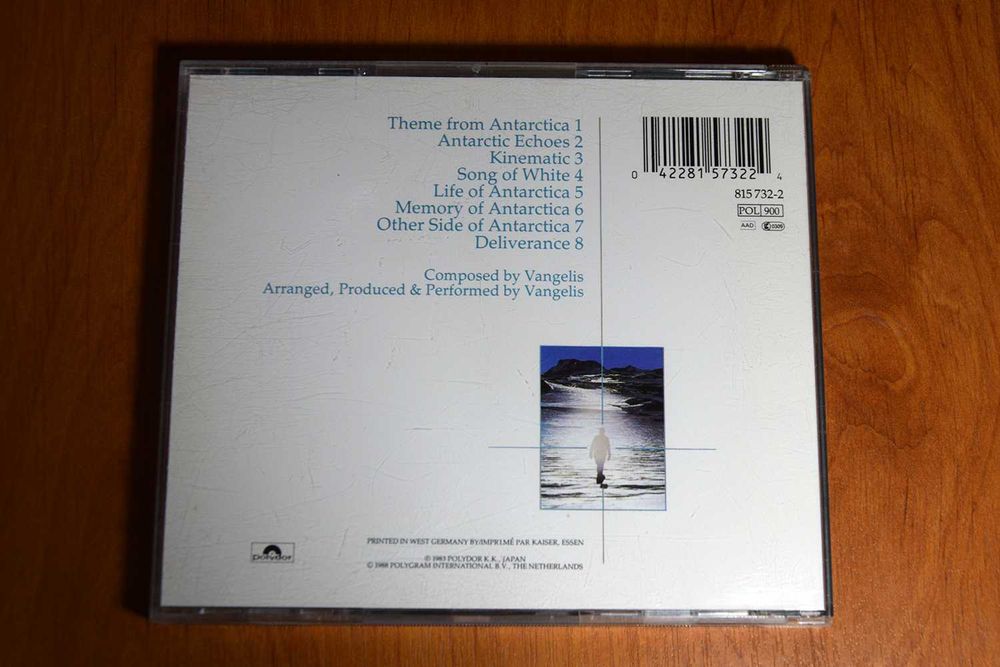 CD Vangelis Antarctica