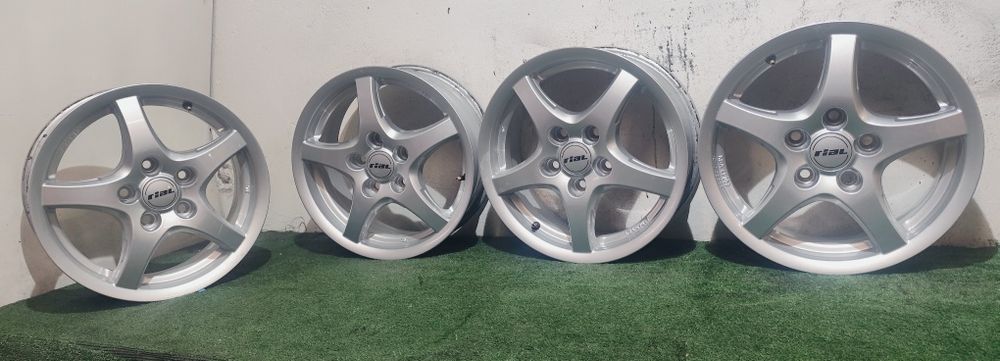 Felgi aluminiowe Rial 5x112 et47 6J 15" VW Seat Skoda