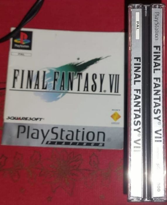 Ps1 Jogo Final Fantasy.VII Completo.