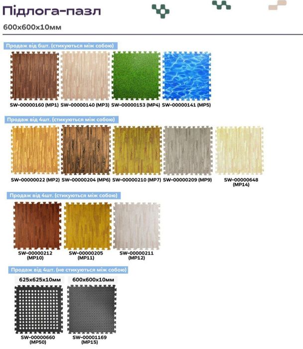 Пазл пол тепла підлога коврик для дітей повзання