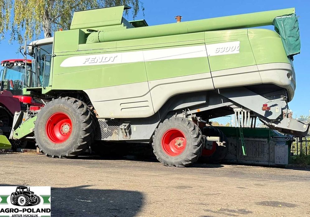Зернозбиральний комбайн FENDT 6300 C - 2008 рік + жатка 6,8 M
