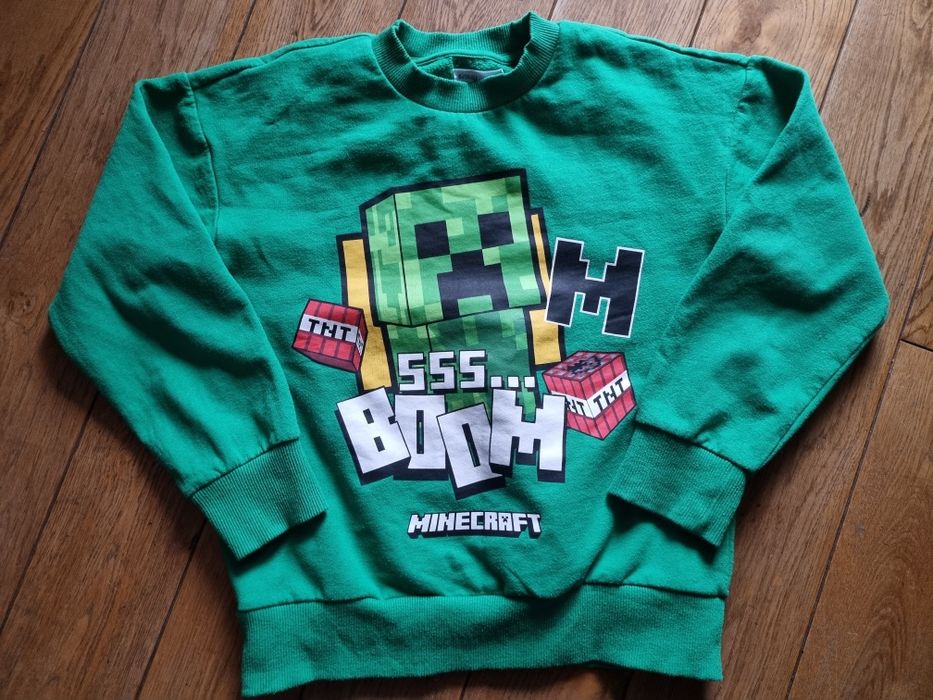 Bluza chłopięca minecraft sinsay 140 cm